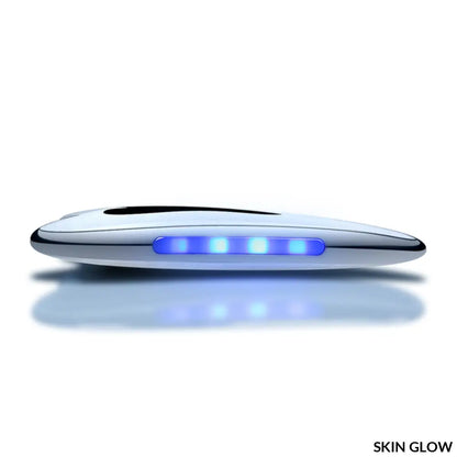 Sleek Electric Guasha Scraper with blue LED lights for ultimate skin care